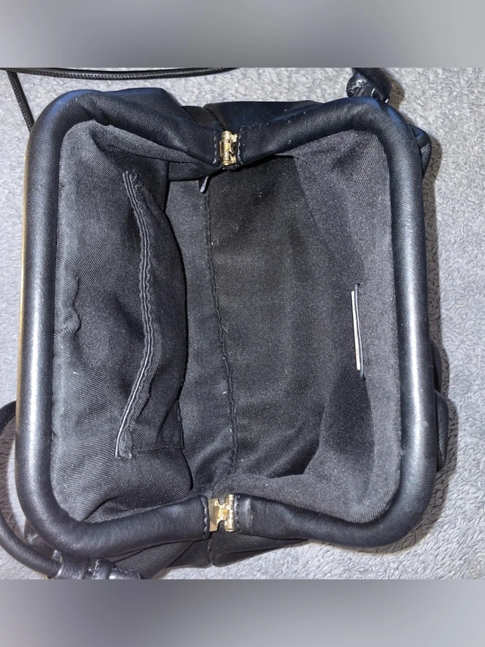 Urban expressions Black Women’s Shoulder Bag - Minimal Gathered Design
